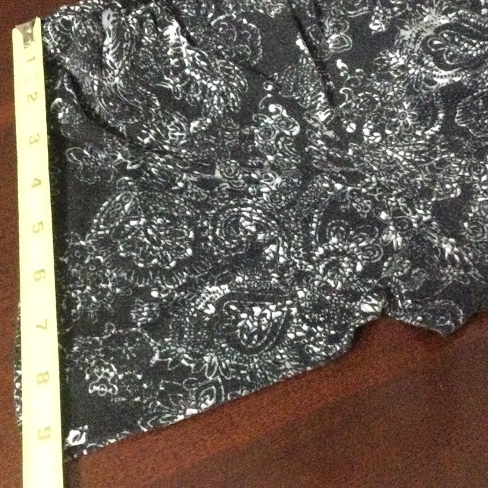 🌞 Faded Glory black short sleeve off the shoulder/scoop tunic women plus size 20 - Picture 14 of 16